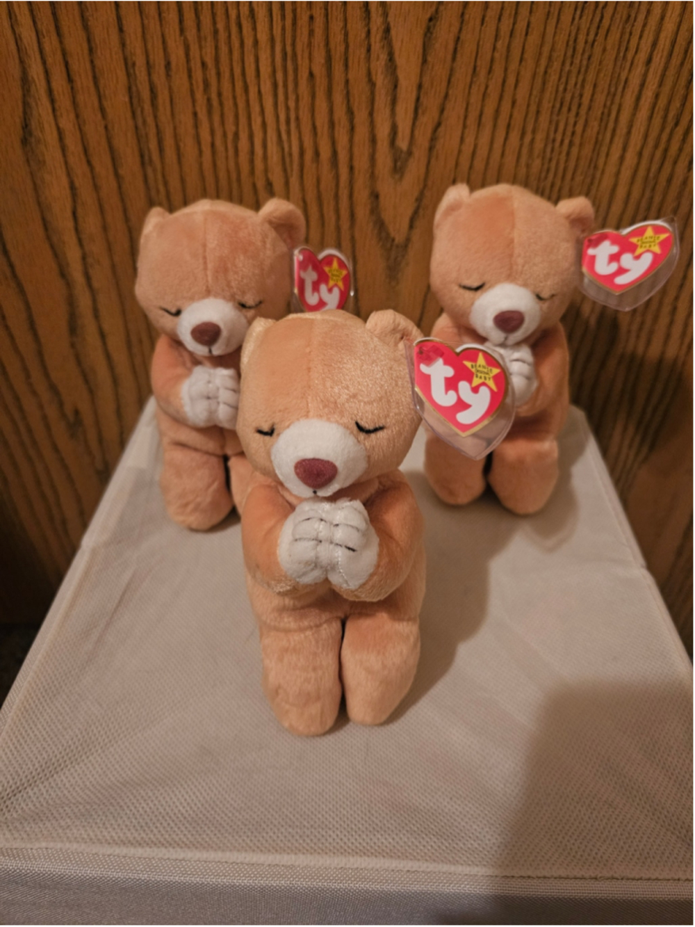 Ty Beanie Baby 'Hope' set of 3
